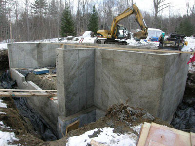 concrete foundation